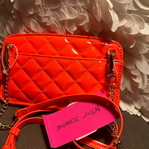 Betsey Johnson Bags Betsey Johnson Adorable Neon Orange Bag Brand